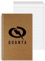 Recycled Stenographer Notebook (5 3/8"x 8 ¼") - Natural Brown Recycled Stenographer Notebook (5 3/8"x 8 ¼") - Natural Brown