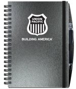 Shadowbox Paperboard Journal w/50 Sheets & Pen (7"x 10") 1 Shadowbox Paperboard Journal w/50 Sheets & Pen (7"x 10") 1