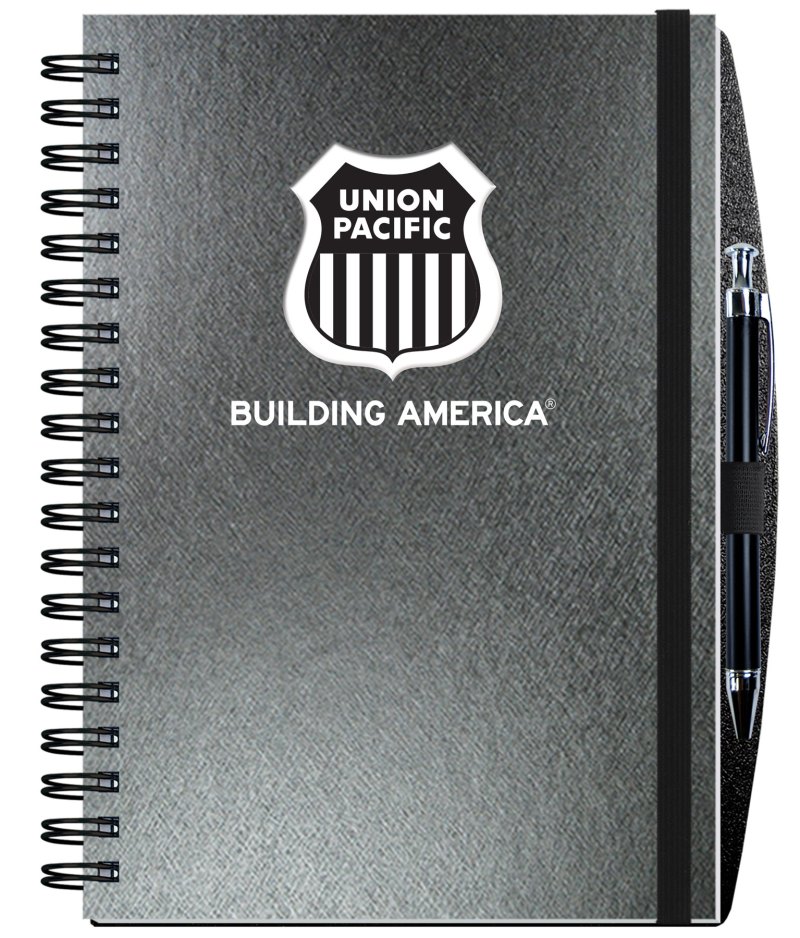 Shadowbox Paperboard Journal w/50 Sheets & Pen (7"x 10") 1 Shadowbox Paperboard Journal w/50 Sheets & Pen (7"x 10") 1