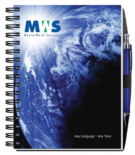Gloss Cover Journals w/50 Sheets & Pen (6 ½"x 8 ½") 1
