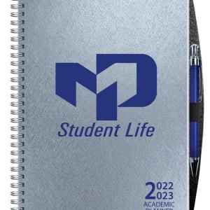 Academic Journal Planner w/Embossed Paperboard Cover & Pen (7"x 10") 1 Academic Journal Planner w/Embossed Paperboard Cover & Pen (7"x 10") 1