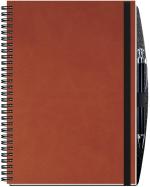 Executive Journal Planner w/Pen - Camel Brown/Black Executive Journal Planner w/Pen - Camel Brown/Black