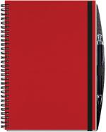 Executive Journal Planner w/Pen - Cardinal Red/Black Executive Journal Planner w/Pen - Cardinal Red/Black
