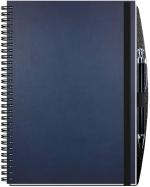 Executive Journal Planner w/Pen - Indigo Blue/Black Executive Journal Planner w/Pen - Indigo Blue/Black