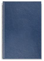 Calendar Leatherette Notebook (6"x 9") - Navy Blue Calendar Leatherette Notebook (6"x 9") - Navy Blue