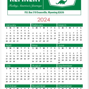 Year At A Glance Calendar Cards (6"x9") 1 Year At A Glance Calendar Cards (6"x9") 1