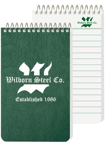 Flex Leatherette Pocket Notebooks (2 7/8"x 4 ¾") 1