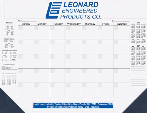 Full Color 25 Sheet Desk Pad (21 ¾"x 17") 1