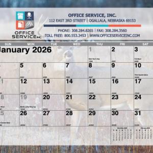 Mini Tear-Off Sheet Calendar - American Wildlife 1 Mini Tear-Off Sheet Calendar - American Wildlife 1