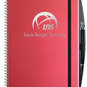 Radiant Journal w/Pen Safe Back (8 ½%27%27x 11%27%27) 1 Radiant Journal w/Pen Safe Back (8 ½%27%27x 11%27%27) 1