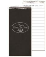 Flex Leatherette Reporter Notebook (4"x 8 ¼") - Black Flex Leatherette Reporter Notebook (4"x 8 ¼") - Black