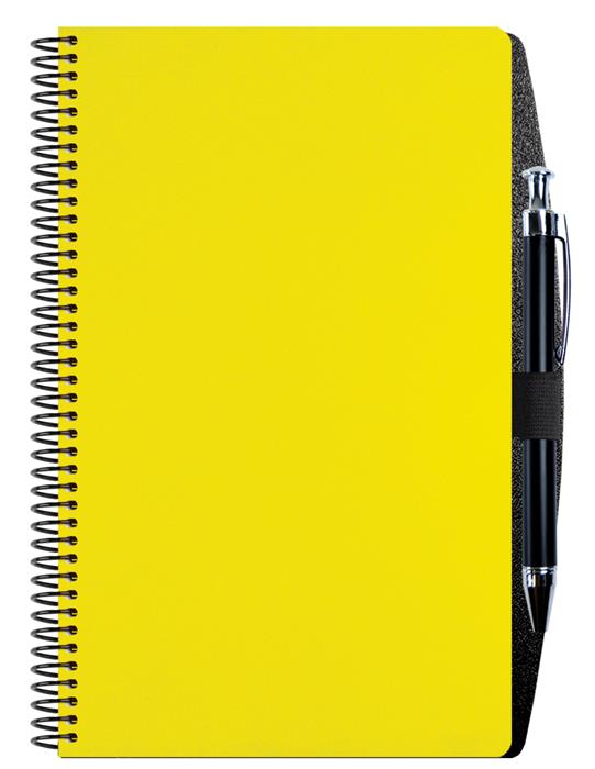 Poly Weekly Planner w/Pen Safe Back 1