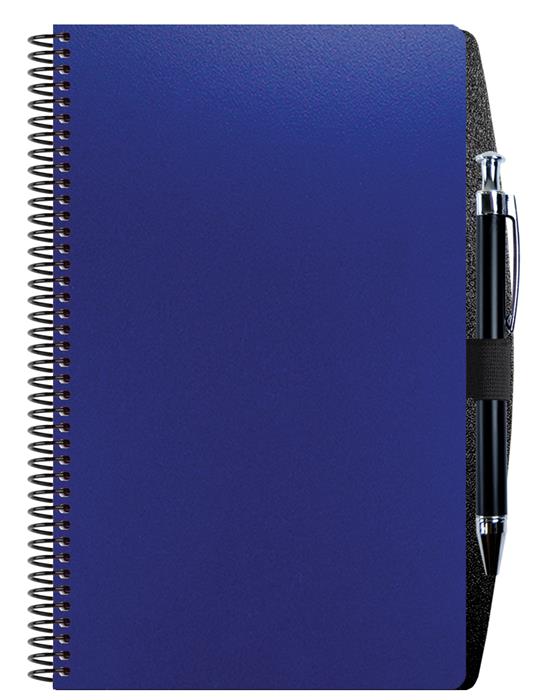 Poly Weekly Planner w/Pen Safe Back 1