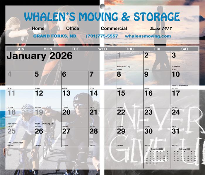 Mini Tear-Off Sheet Calendar - Active Lifestyle 1 Mini Tear-Off Sheet Calendar - Active Lifestyle 1