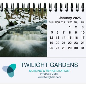 Waterways Water Tent Desk Calendar (5 13/16"x 4 ½") 1 Waterways Water Tent Desk Calendar (5 13/16"x 4 ½") 1