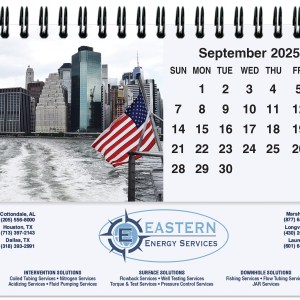 Old Glory Tent Desk Calendar (5 13/16"x 4 ½") 1 Old Glory Tent Desk Calendar (5 13/16"x 4 ½") 1