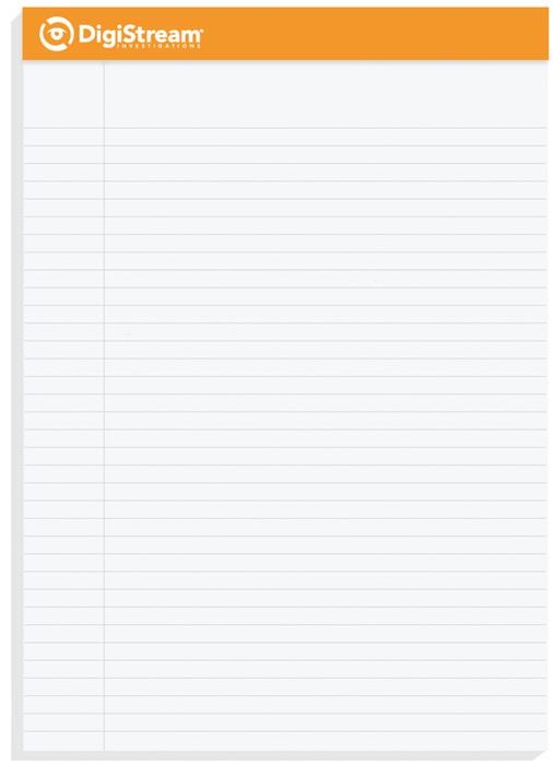 Econo Legal Pads (8 ½"x 11 ¾") 1 Econo Legal Pads (8 ½"x 11 ¾") 1