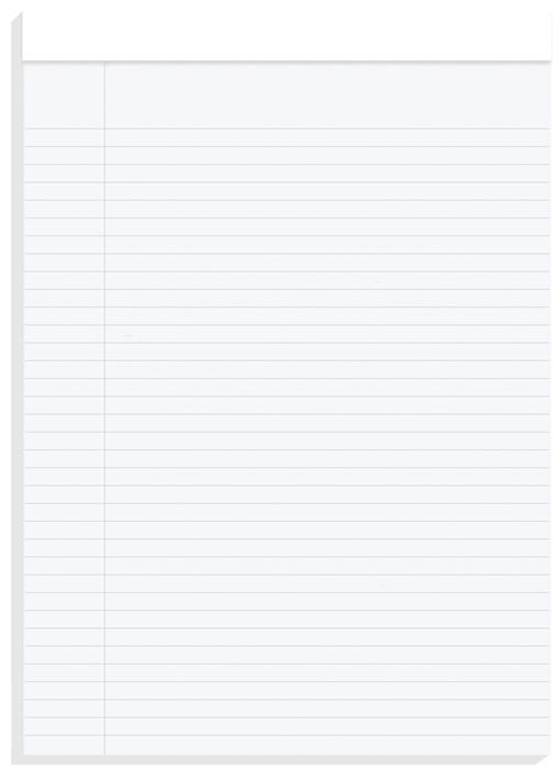 Econo Legal Pads (8 ½"x 11 ¾") 1