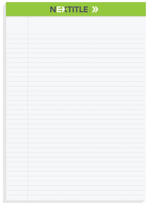 Econo Legal Pads (8 ½"x 11 ¾") 1