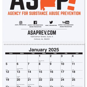 Single Custom Photo Coil Bound Wall Calendar 1 Single Custom Photo Coil Bound Wall Calendar 1