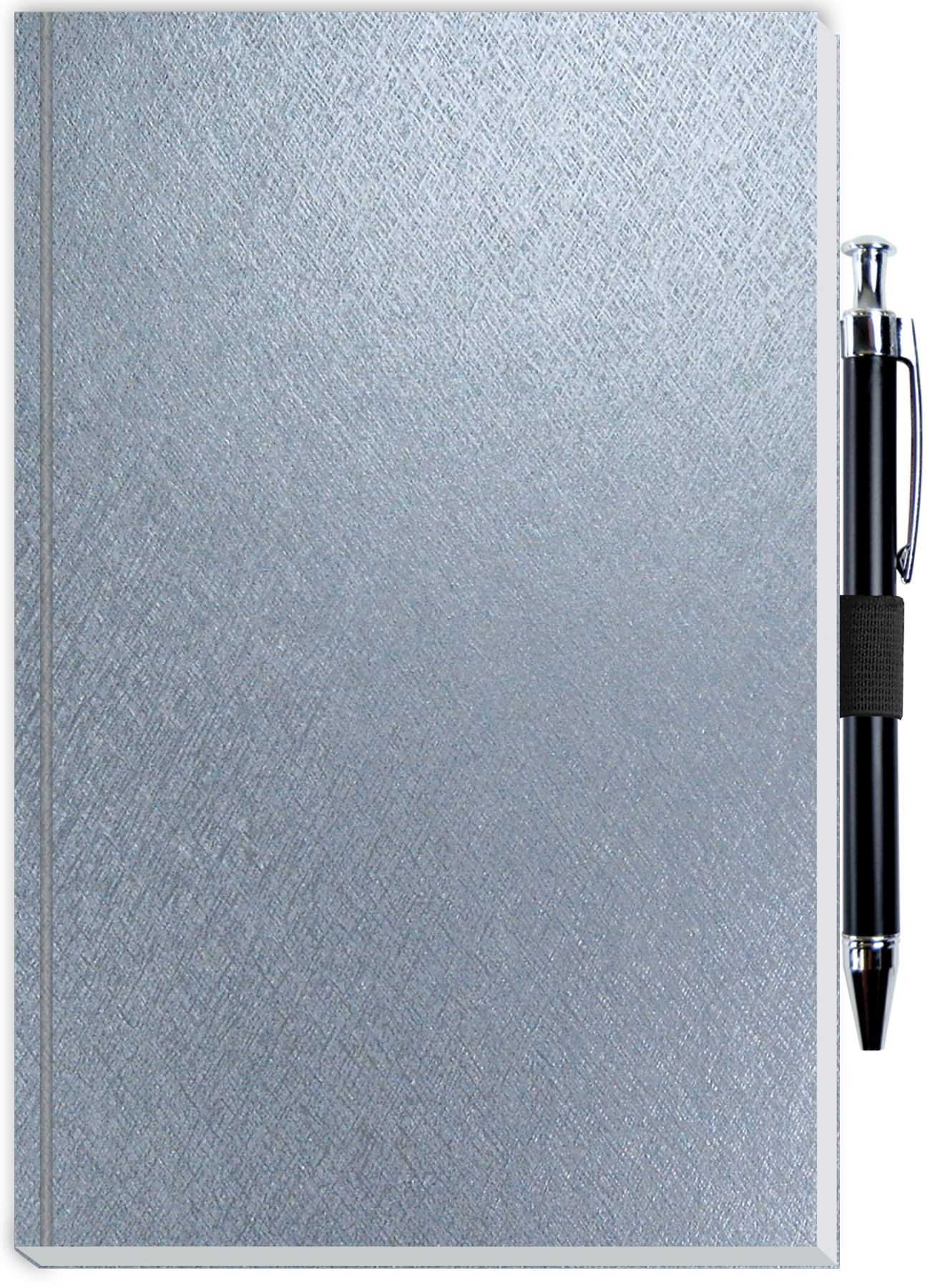 Perfect Journal w/Metro or Metallic Covers & Pen Patch (5"x 8") 1