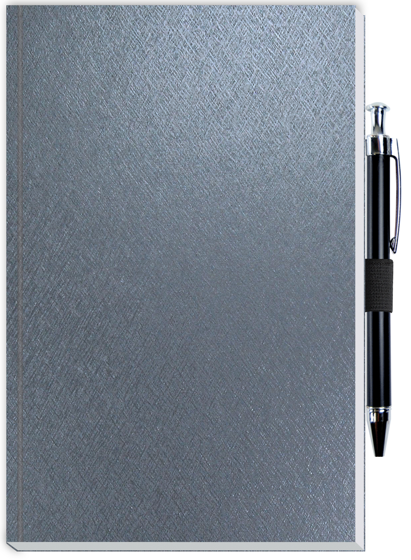 Perfect Journal w/Metro or Metallic Covers & Pen Patch (5"x 8") 1