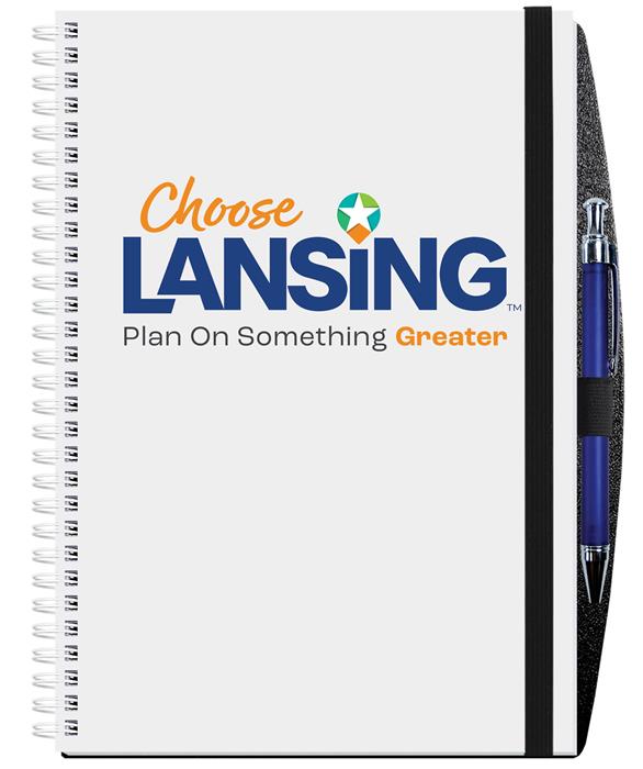 Gloss Cover Journals w/50 Sheets & Pen (7"x 10") 1