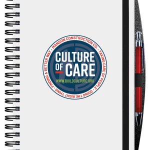 Gloss Cover Journals w/50 Sheets & Pen (7"x 10") 1 Gloss Cover Journals w/50 Sheets & Pen (7"x 10") 1