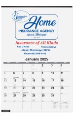 Monthly Wall Calendar w/2 Color Imprint (12 ¼"x 18 ½) 1 Monthly Wall Calendar w/2 Color Imprint (12 ¼"x 18 ½) 1