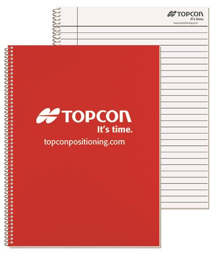Poly Composition Notebook (8 3/16"x 10 7/8") 1