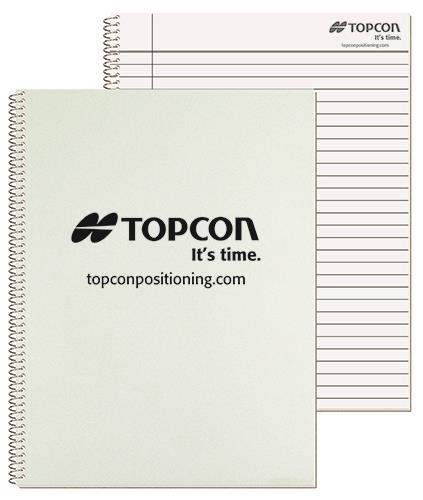 Poly Composition Notebook (8 3/16"x 10 7/8") 1
