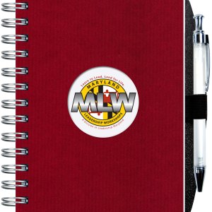 Shadowbox Paperboard Journal w/100 Sheets & Pen (5"x 7") 1 Shadowbox Paperboard Journal w/100 Sheets & Pen (5"x 7") 1