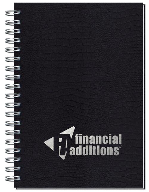 Embossed Alligator Textured Journal w/100 Sheets (7"x 10") 1