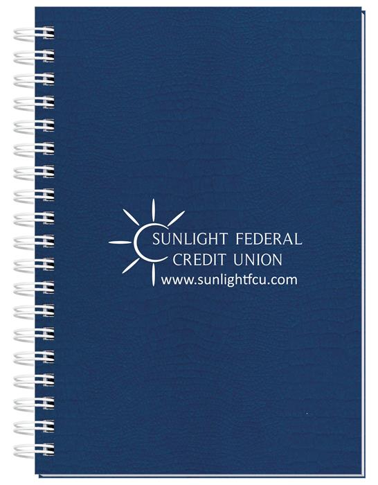Embossed Alligator Textured Journal w/100 Sheets (7"x 10") 1
