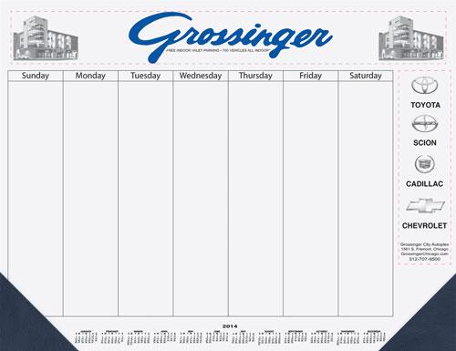 25 Sheet Desk Pad (21 ¾"x 17") 1