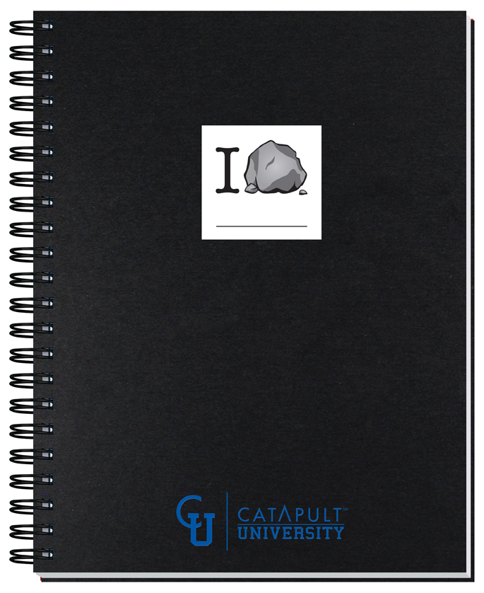 Shadowbox Paperboard Journal w/100 Sheets (8 ½"x 11") 1
