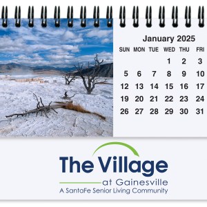 Scenic Water Tent Desk Calendar (5 13/16"x 4 ½") 1 Scenic Water Tent Desk Calendar (5 13/16"x 4 ½") 1