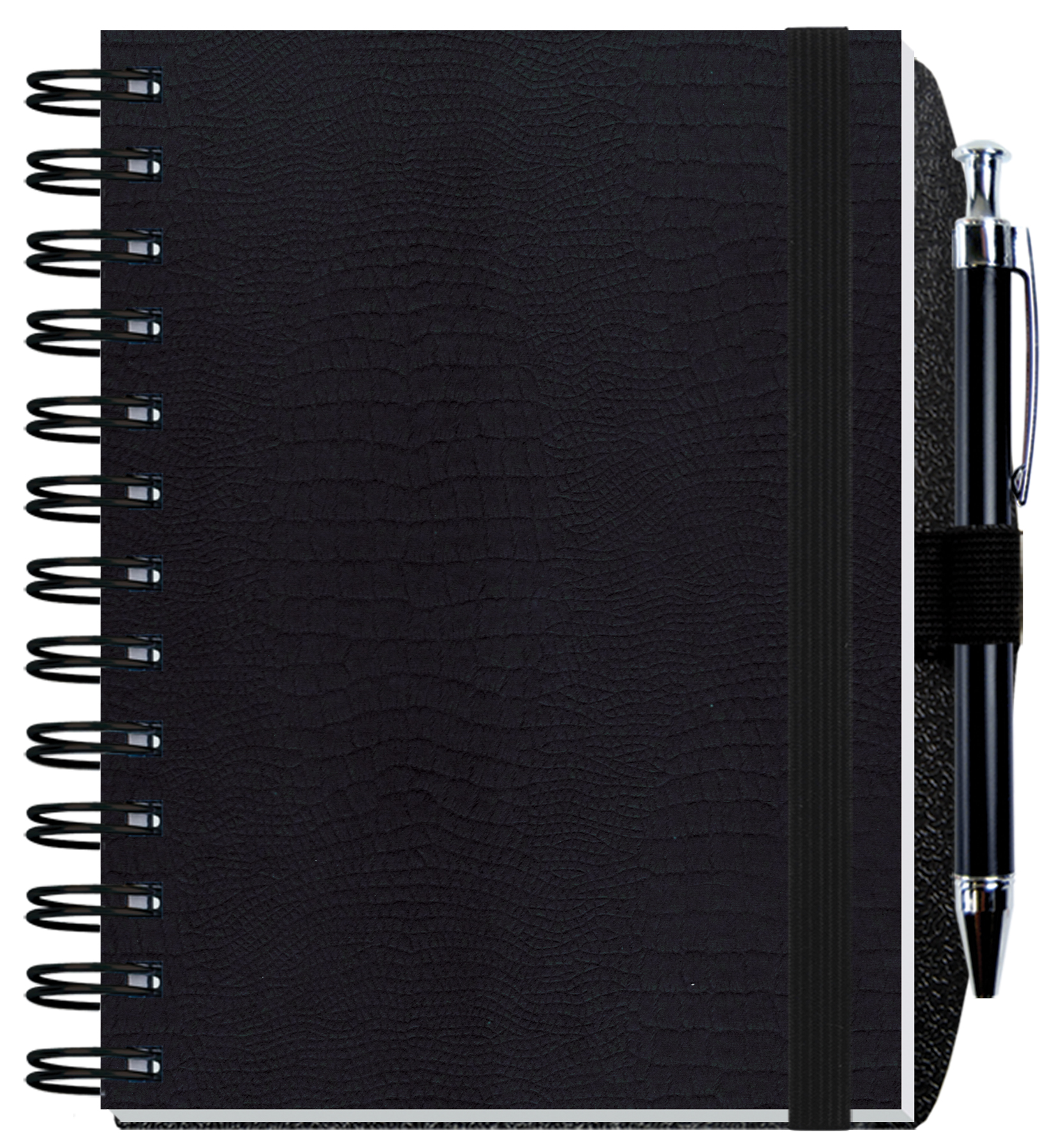 Embossed Alligator Textured Journal w/100 Sheets & Pen (5"x 7") 1