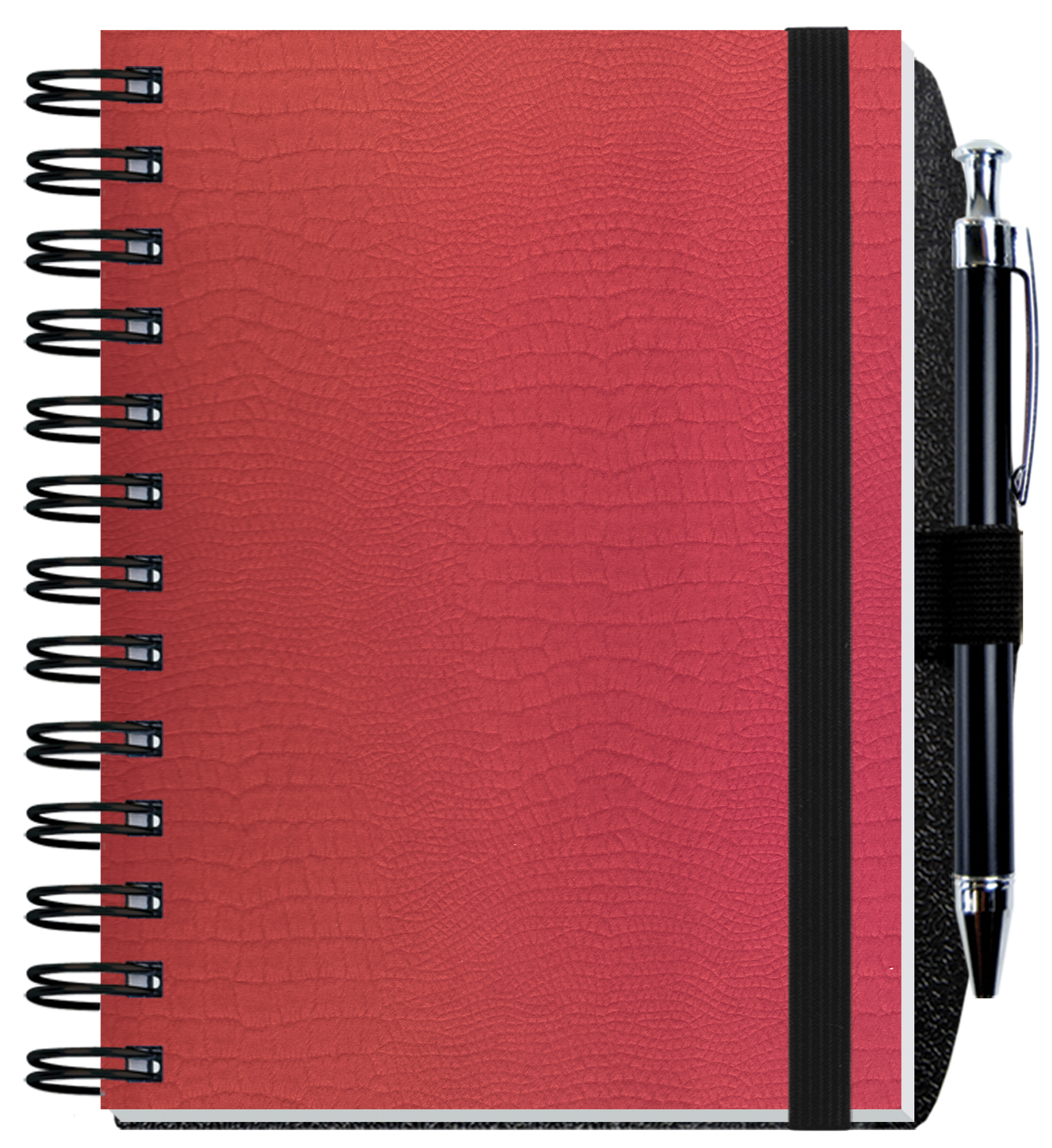 Embossed Alligator Textured Journal w/100 Sheets & Pen (5"x 7") 1