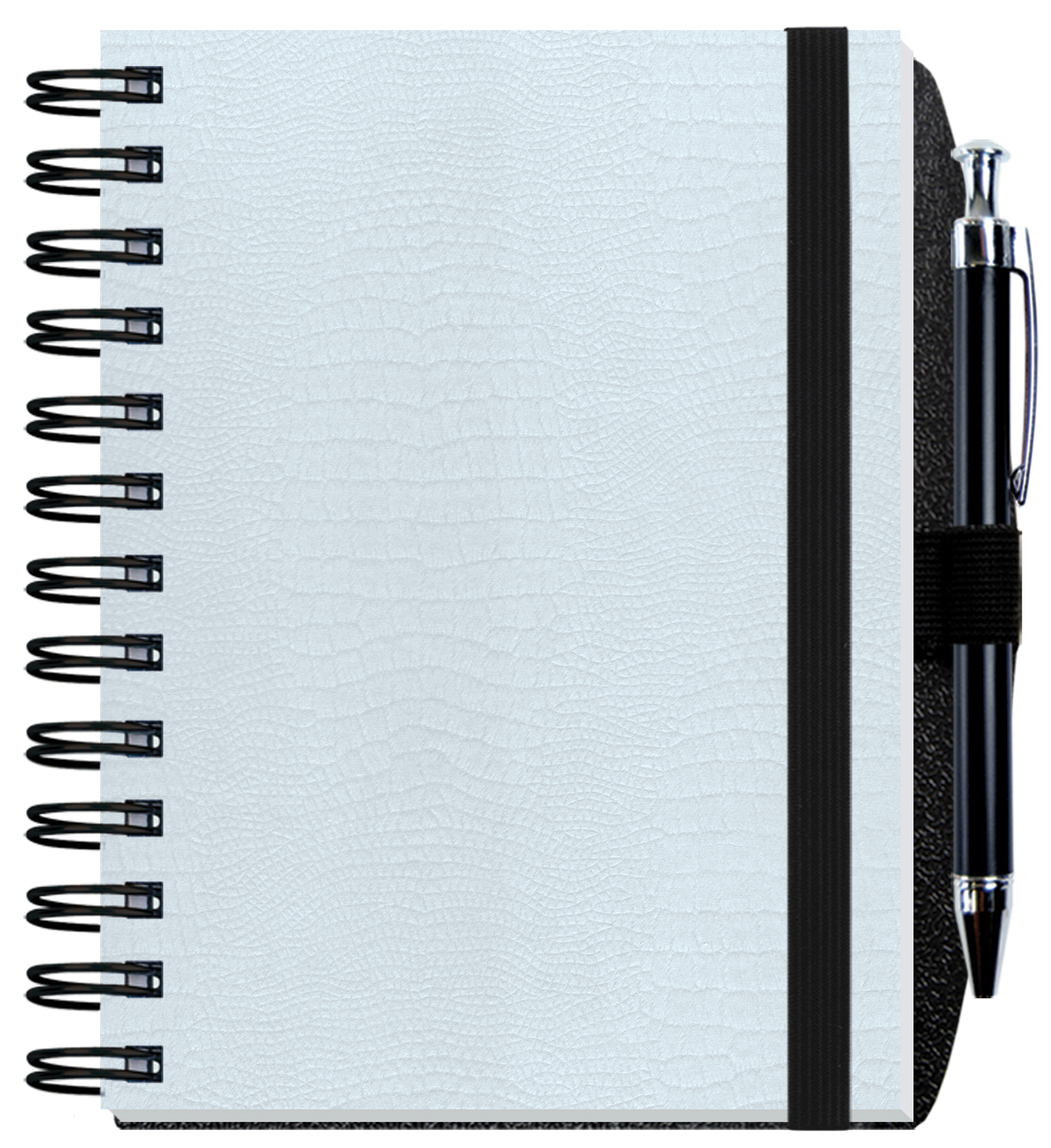 Embossed Alligator Textured Journal w/100 Sheets & Pen (5"x 7") 1