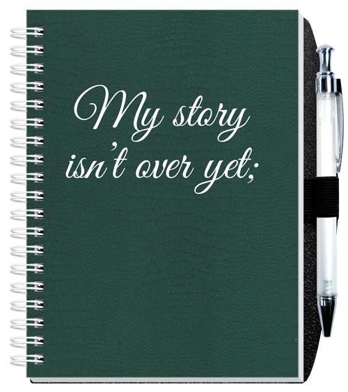 Embossed Alligator Textured Journal w/50 Sheets & Pen (5"x 7") 1 Embossed Alligator Textured Journal w/50 Sheets & Pen (5"x 7") 1