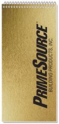 Metallic Reporter Notebook (4"x 8 ¼") 1 Metallic Reporter Notebook (4"x 8 ¼") 1