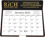Foil Stamped Easel Back Calendar (6 ¼"x 6 3/8") 1 Foil Stamped Easel Back Calendar (6 ¼"x 6 3/8") 1