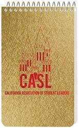 Metallic Pocket Coil Notebook (2 7/8"x 4 ¾") 1