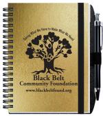 Radiant Journal w/Pen (5"x 7") - Gold/Black Radiant Journal w/Pen (5"x 7") - Gold/Black