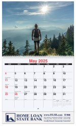 Active Lifestyle Monthly Wall Calendar w/Coil Binding (10 5/8"x 18 ¼") 1 Active Lifestyle Monthly Wall Calendar w/Coil Binding (10 5/8"x 18 ¼") 1