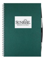 Shadowbox Paperboard Journal w/50 Sheets & Pen (8 ½"x 11") 1 Shadowbox Paperboard Journal w/50 Sheets & Pen (8 ½"x 11") 1