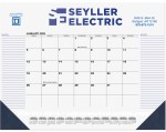Black Calendar Desk Pad w/1 Color Imprint (21 ¾"x 17") 1 Black Calendar Desk Pad w/1 Color Imprint (21 ¾"x 17") 1