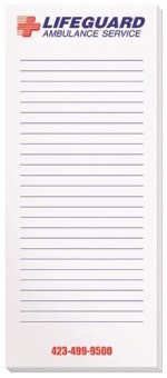 Scratch Pad w/50 Sheets (3 ½"x 8 3/8") 1 Scratch Pad w/50 Sheets (3 ½"x 8 3/8") 1