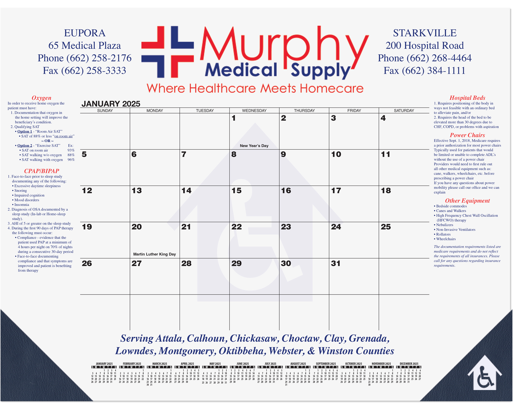 Black Calendar Desk Pad w/2 Color Imprint (21 ¾"x 17") 1